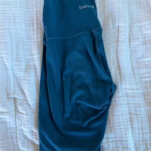 Barre3 Teal Leggings